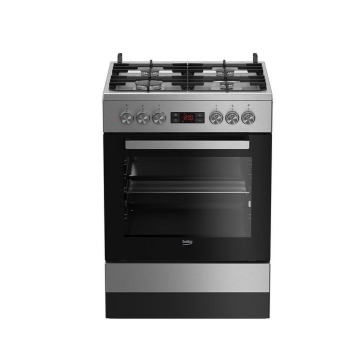 Beko FSM62332DXT Kuchnia gazowo-elektryczna