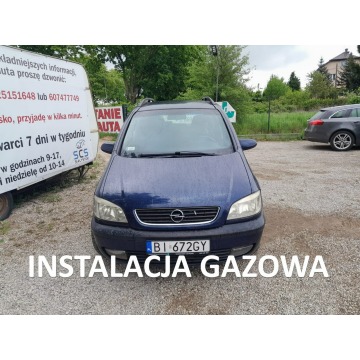 Opel Zafira - 1.6 LPG sprawna pojemna ekonomiczna Tanie Auta SCS Fasty Białystok
