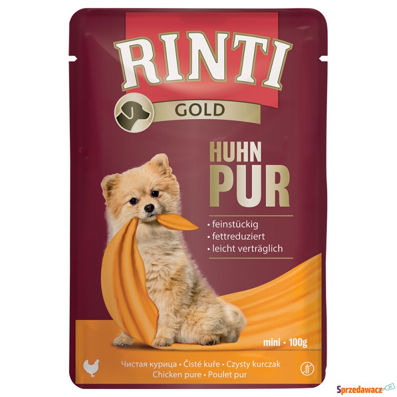 RINTI Gold 10 x 100 g - Kurczak - Karmy dla psów - Mikołów