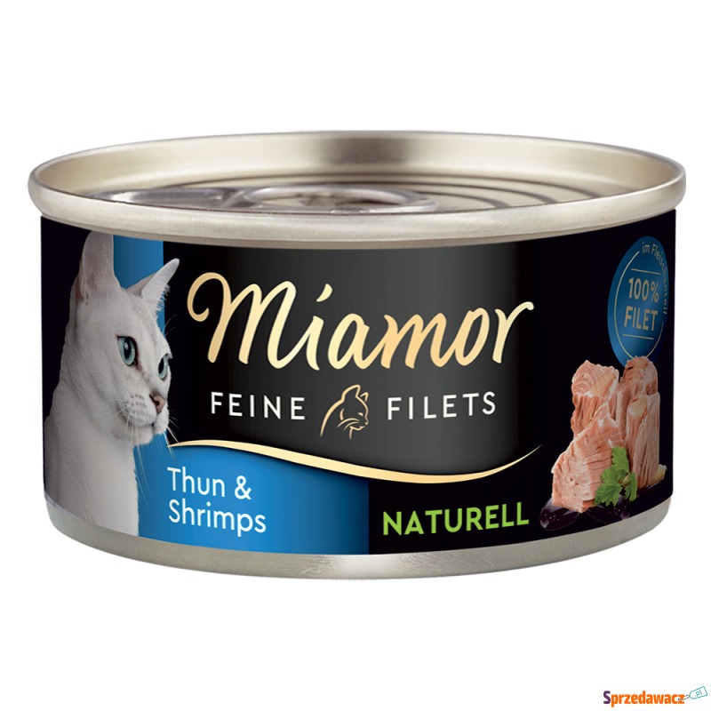 Miamor Feine Filets Naturelle, 6 x 80 g - Tuńczyk... - Karmy dla kotów - Bielsko-Biała