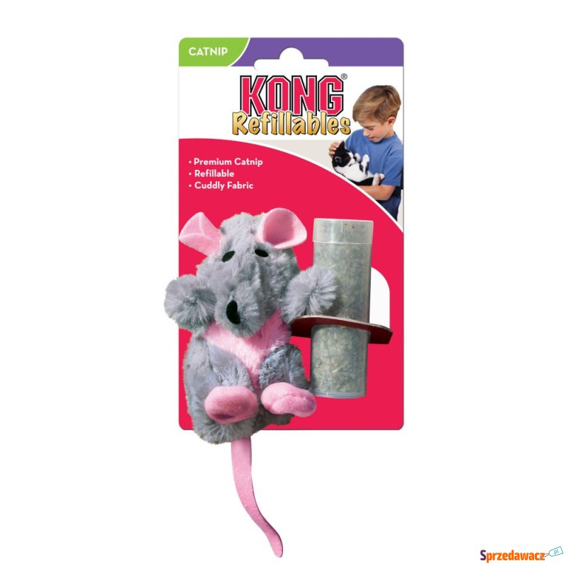 KONG cat toy szczur z kocimiĘtkĄ - Pozostałe dla kotów - Kędzierzyn-Koźle