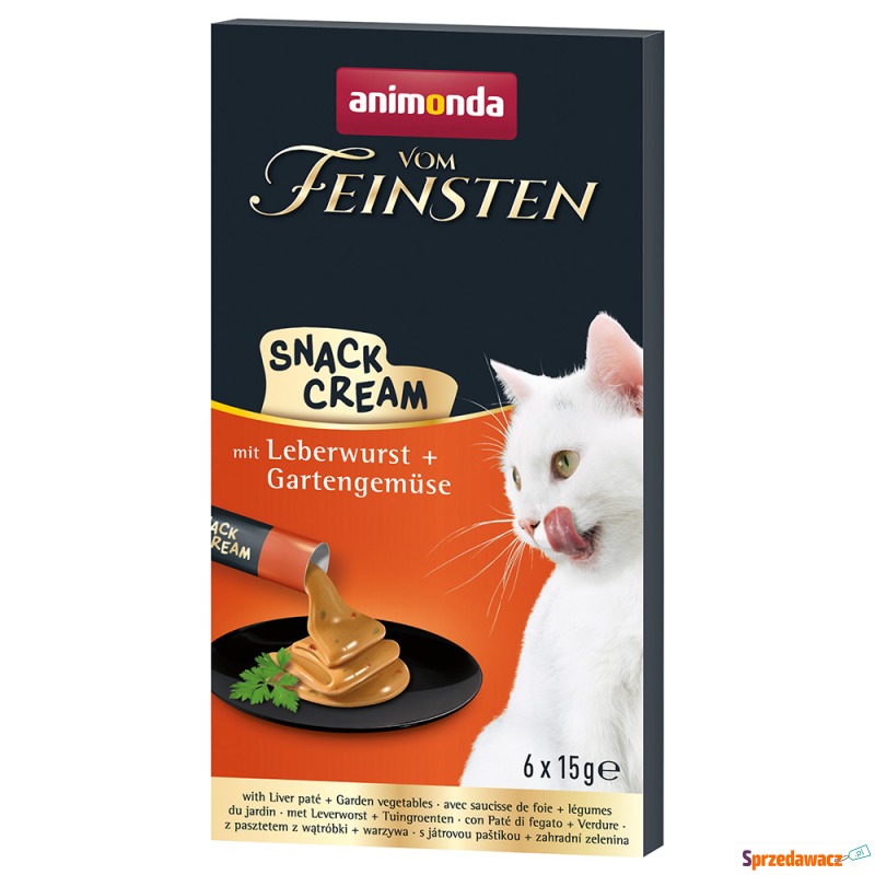 Animonda Vom Feinsten, pasta dla kota - 6 x 15... - Przysmaki dla kotów - Konin