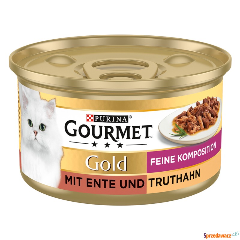 Gourmet Gold Feine Komposition, w sosie, 12 x... - Karmy dla kotów - Włocławek