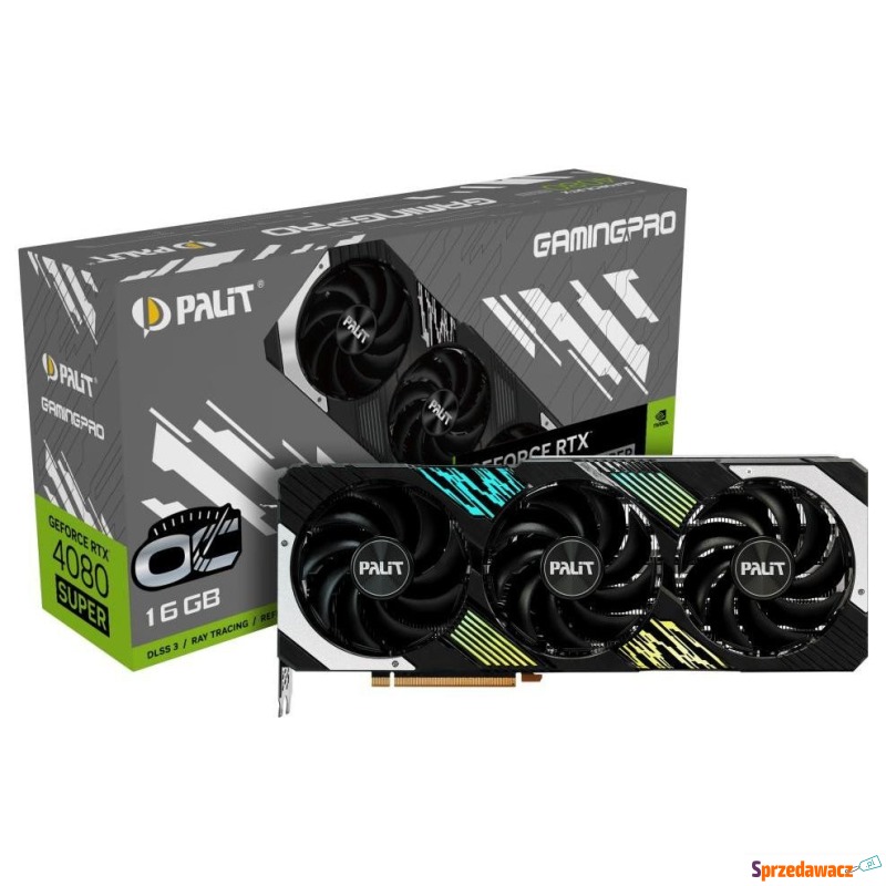 Palit GeForce RTX 4080 SUPER GamingPro OC 16GB... - Karty graficzne - Grodzisk Mazowiecki