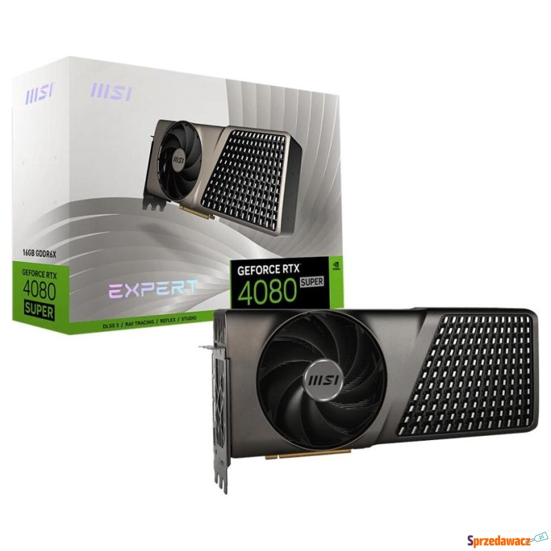 MSI GeForce RTX 4080 SUPER EXPERT 16GB DLSS 3 - Karty graficzne - Konin