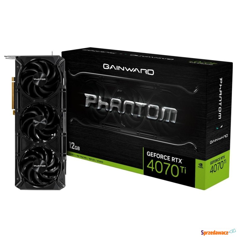 Gainward GeForce RTX 4070 Ti Phantom 12GB GDDR6X... - Karty graficzne - Rybnik