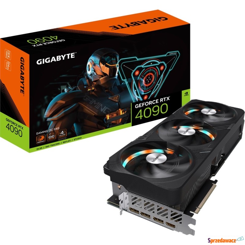 Gigabyte GeForce RTX 4090 GAMING OC 24G DLSS 3 - Karty graficzne - Mysłowice
