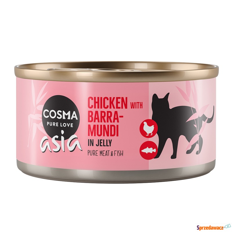 Cosma Asia w galarecie, 6 x 170 g - Kurczak i... - Karmy dla kotów - Piotrków Trybunalski