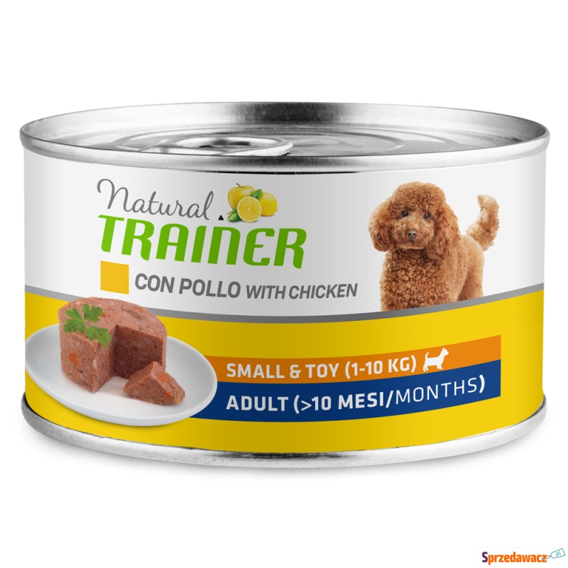Natural Trainer Small & Toy Adult - Kurczak, 150... - Karmy dla psów - Przemyśl