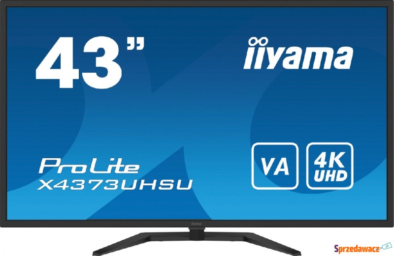 iiyama ProLite X4373UHSU-B1 - 42.5'' | 4K | VA - Monitory LCD i LED - Nysa