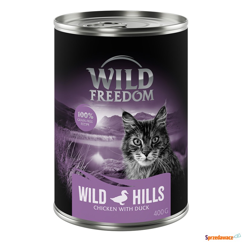 Pakiet Wild Freedom Adult, 12 x 400 g - bez zbóż... - Karmy dla kotów - Płock