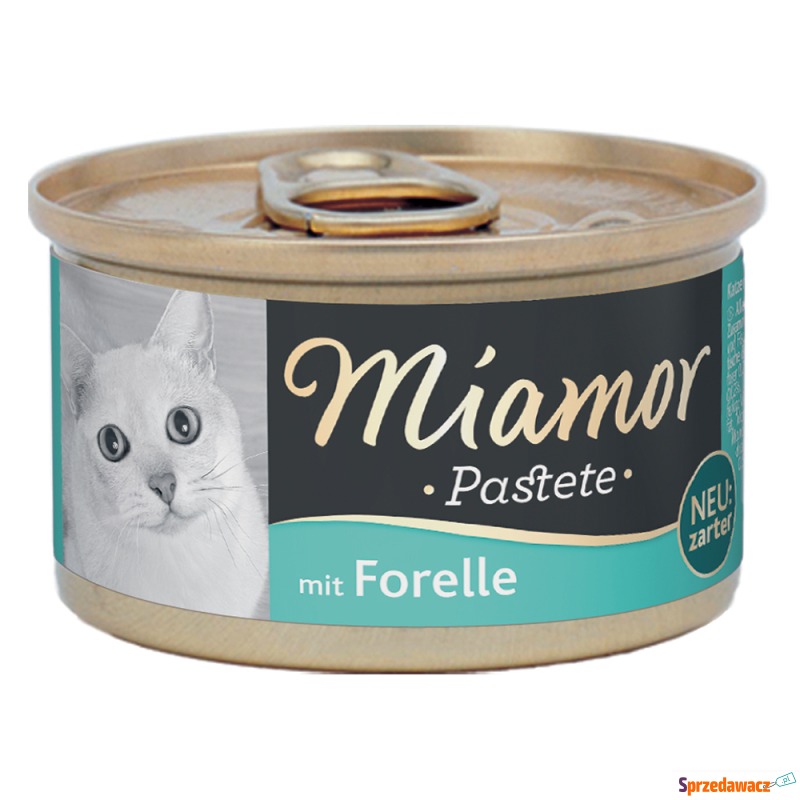 Miamor Pastete, 12 x 85 g - Pstrąg - Karmy dla kotów - Włocławek
