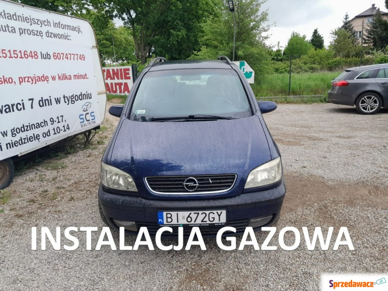 Opel Zafira  Minivan/Van 2000,  1.6 benzyna+LPG - Na sprzedaż za 4 199,00 zł - Fasty