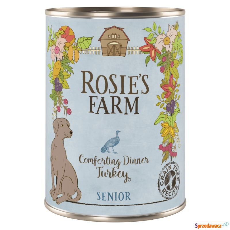 Megapakiet Rosie's Farm Senior, 24 x 400 g  -... - Karmy dla psów - Płock