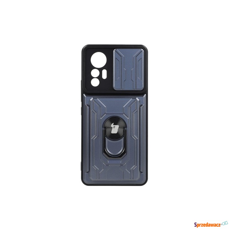 Etui Bizon Case Camshield Card Slot Ring do Xiaomi... - Etui na telefon - Zielona Góra