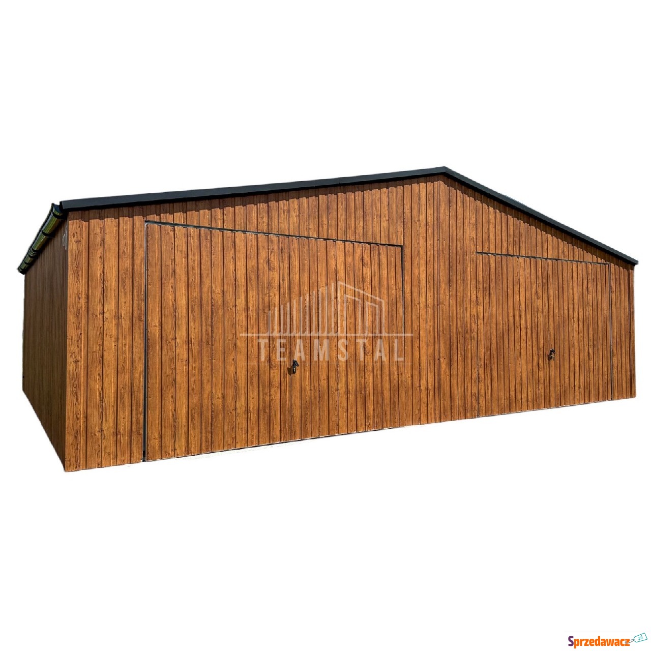 Garaż Blaszany 8x6m 2x Brama u...