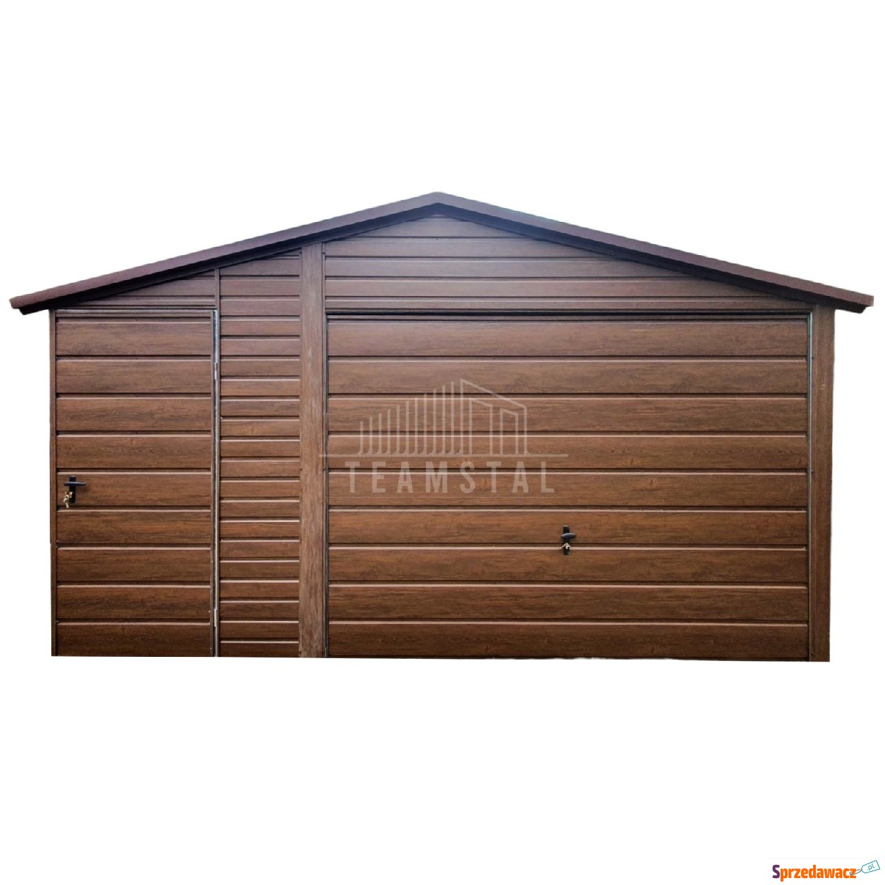 Garaż Blaszany 4,5x6m + Wiata 1,5m...