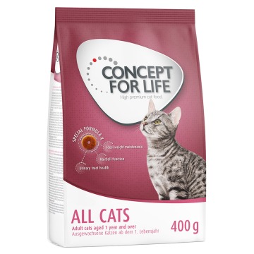 Concept for Life All Cats - ulepszona receptura! - 400 g