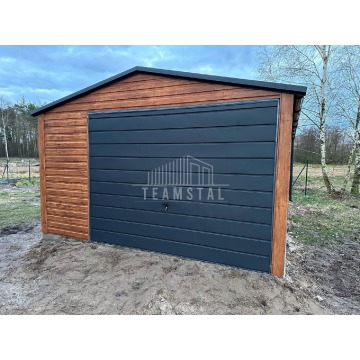Garaż Blaszany 4x6 m - dwuspad - Brama uchylna... - Garaże i wiaty - Gniezno - zdjęcie 2