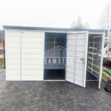 SCHOWEK Domek Ogrodowy 2,5x2 m + wiata 1x2 m -... - Altany, domki, namioty - Inowrocław - zdjęcie 4