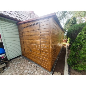 Domek Ogrodowy - Schowek - Garaż 2,5x6 - Brama... - Altany, domki, namioty - Dąbrowa Górnicza - zdjęcie 4
