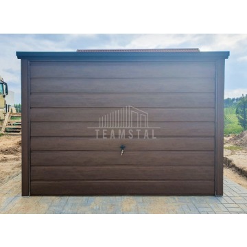Garaż Blaszany 3x6m - Brama Uchylna - Ciemny... - Garaże i wiaty - Żary - zdjęcie 2