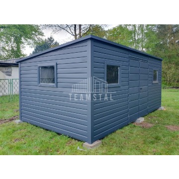 Schowek - Domek Ogrodowy 6x2,5m - Drzwi - 3x okno... - Altany, domki, namioty - Nysa - zdjęcie 2