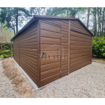 Garaż Blaszany 4,5x6m + Wiata 1,5m - Brama Uc... - Garaże i wiaty - Tychy - zdjęcie 3