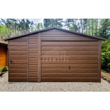Garaż Blaszany 4,5x6m + Wiata 1,5m - Brama Uc... - Garaże i wiaty - Tychy - zdjęcie 2