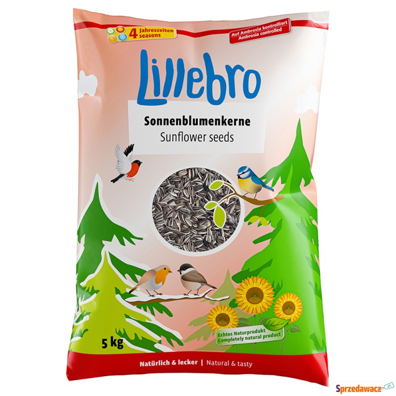 Lillebro ziarna słonecznika - 5 kg - Karmy dla ptaków - Rzeszów