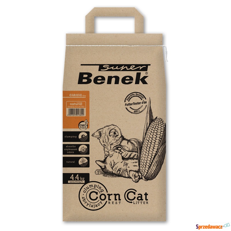 Benek Super CORNCat naturalny żwirek dla kota... - Żwirki do kuwety - Gdynia