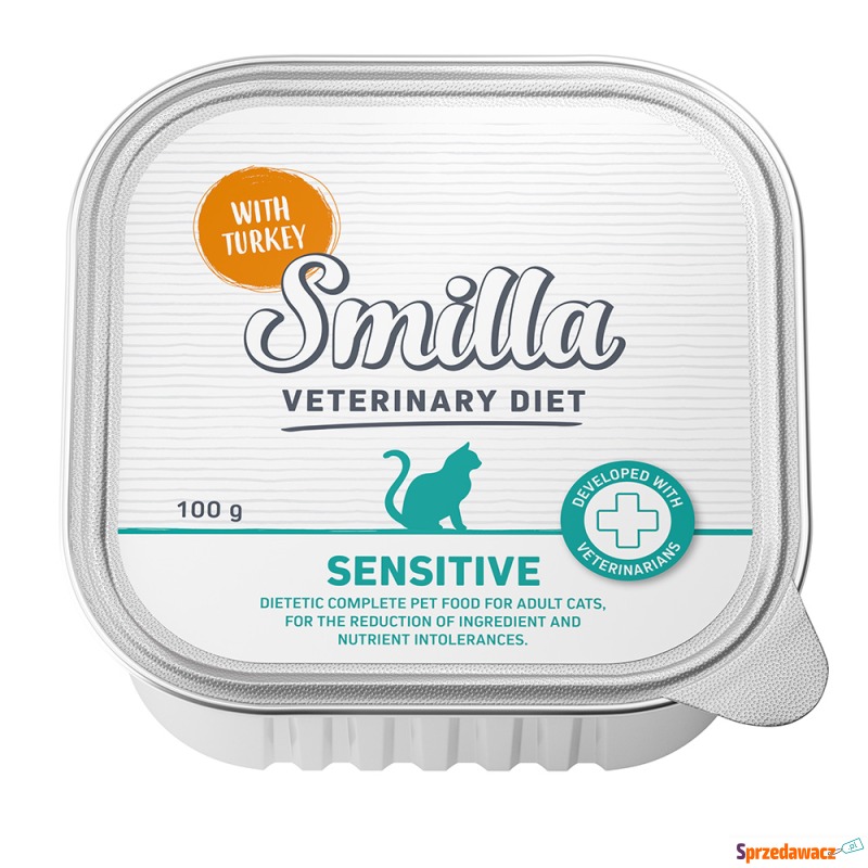 Smilla Veterinary Diet Sensitive, indyk - 24 x... - Karmy dla kotów - Kraków