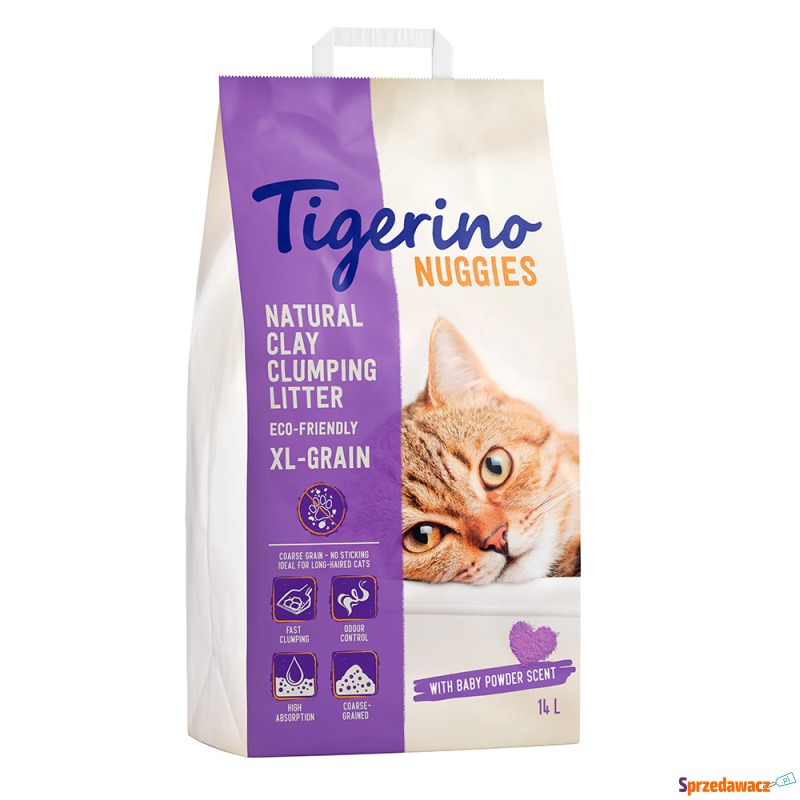 Tigerino Nuggies XL Grain, żwirek dla kota -... - Żwirki do kuwety - Toruń