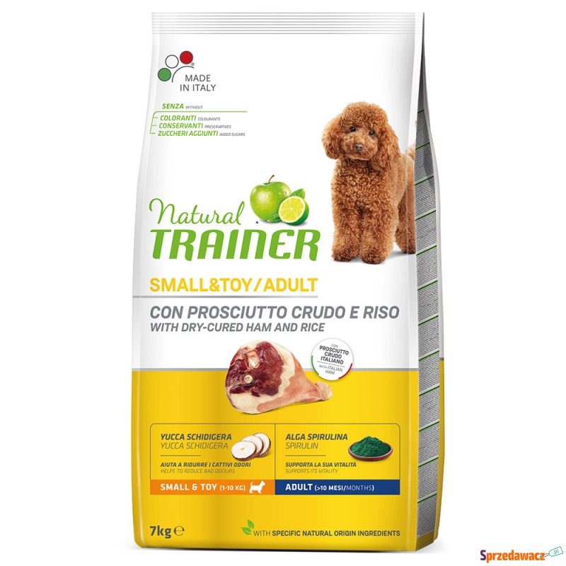 Trainer Natural Dog Small & Toy Adult Ham - 7... - Karmy dla psów - Piotrków Trybunalski