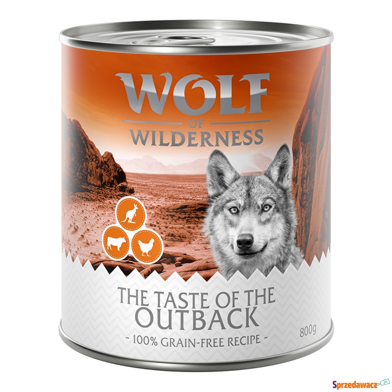 Wolf of Wilderness „The Taste Of", 6 x 800 g -... - Karmy dla psów - Jastarnia