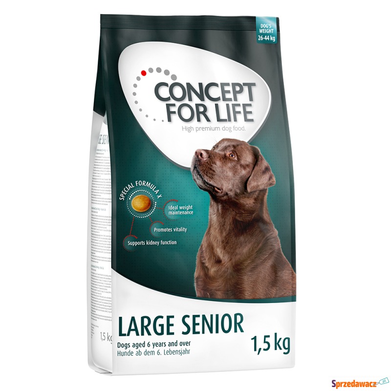 Concept for Life Large Senior - 1,5 kg - Karmy dla psów - Gliwice