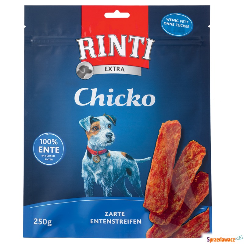 RINTI Chicko, kaczka - 4 x 250 g (1 kg) - Przysmaki dla psów - Police
