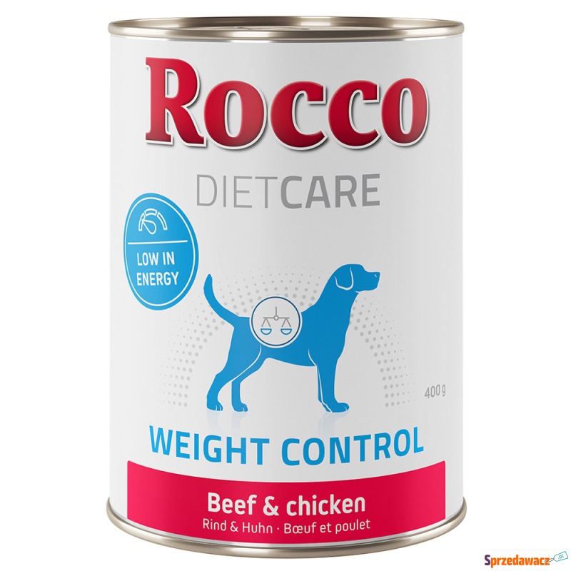 Rocco Diet Care Weight Control, wołowina z ku... - Karmy dla psów - Bielsko-Biała