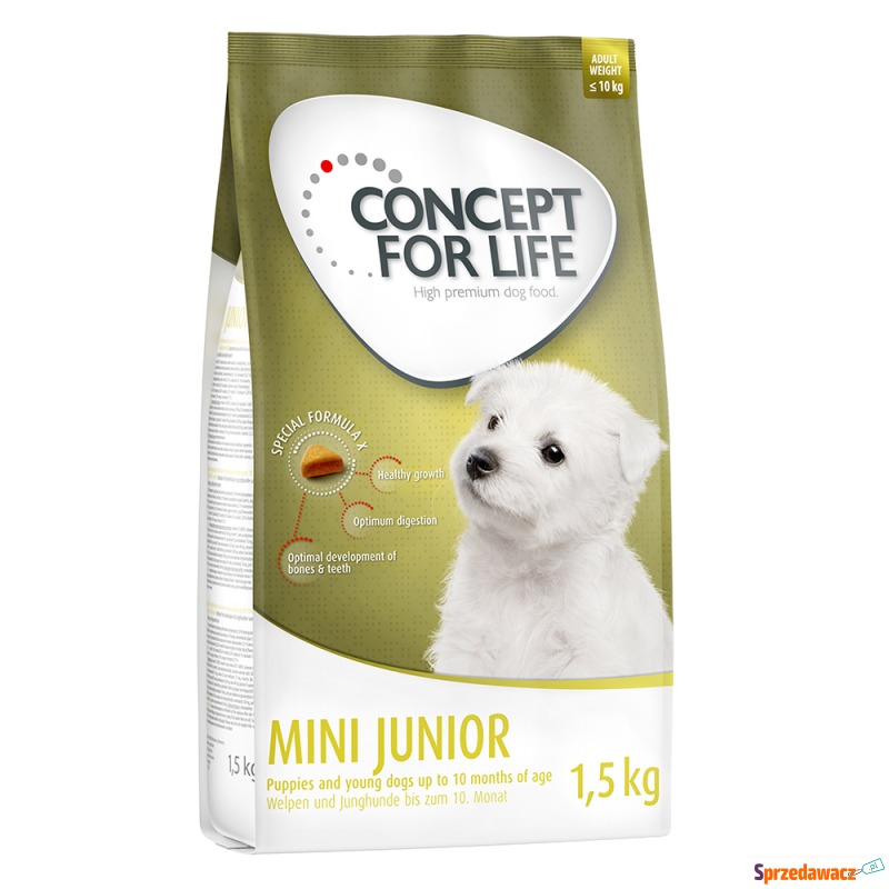 Concept for Life Mini Junior - 4 x 1,5 kg - Karmy dla psów - Toruń