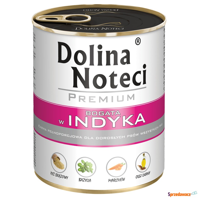 Dolina Noteci Premium, 24 x 800 g - Indyk - Karmy dla psów - Lublin