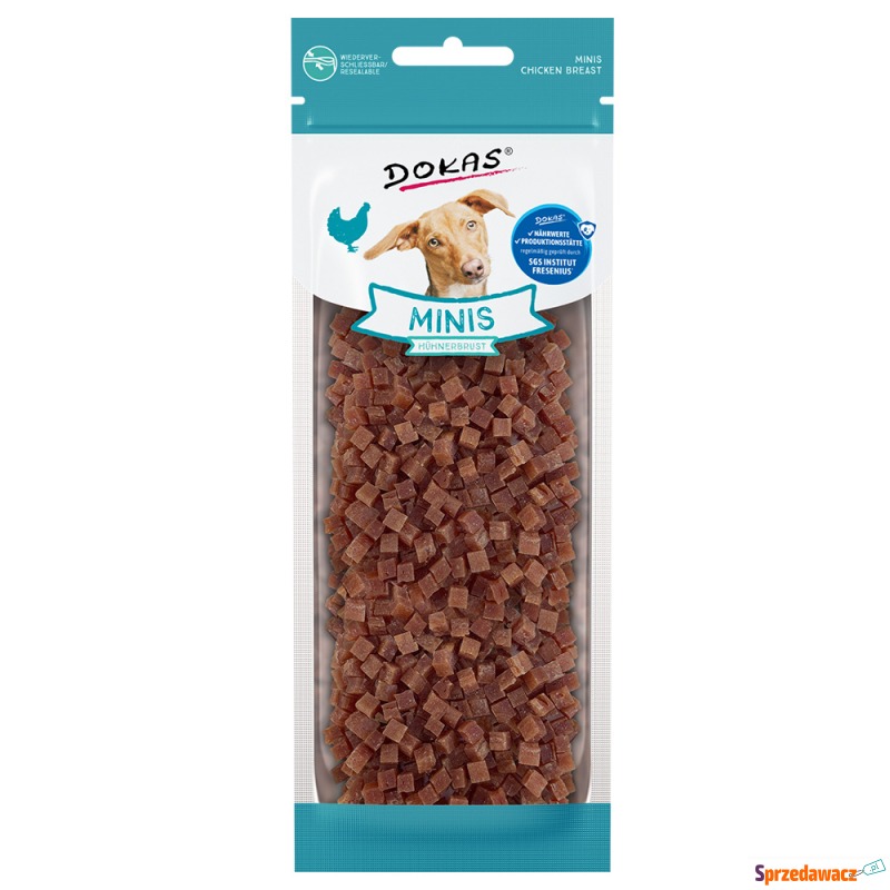 Dokas Minis, pierś z kurczaka - 70 g - Przysmaki dla psów - Brzeg