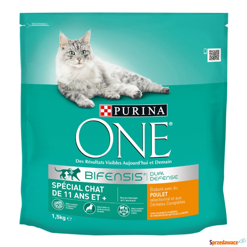 PURINA ONE Cat 11 lat i starsi kurczak, pełno... - Karmy dla kotów - Słupsk