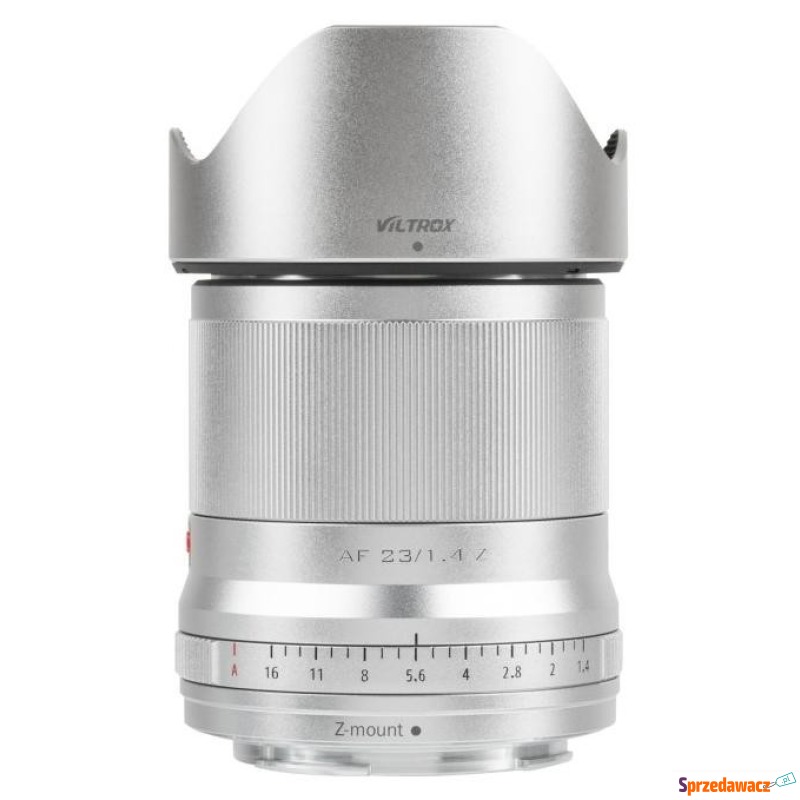 Stałoogniskowy Viltrox AF 23mm F1.4 Nikon Z silver - Obiektywy, tuleje, p... - Zamość
