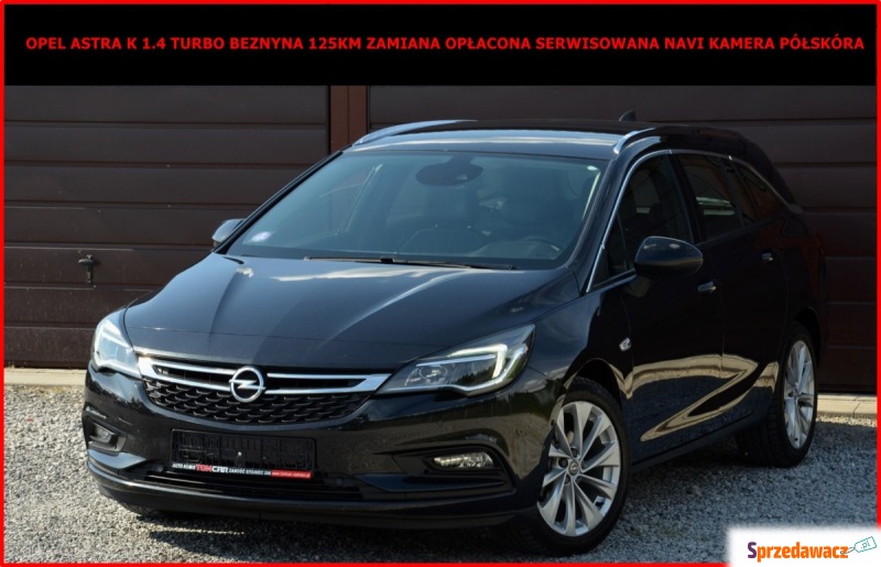 Opel Astra  Kombi 2016,  1.4 benzyna - Na sprzedaż za 39 900 zł - Zamość