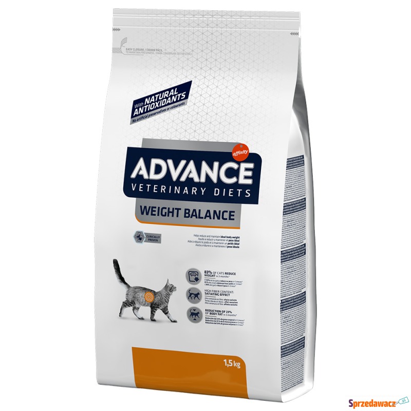Advance Veterinary Diets Weight Balance - 1,5... - Karmy dla kotów - Legnica