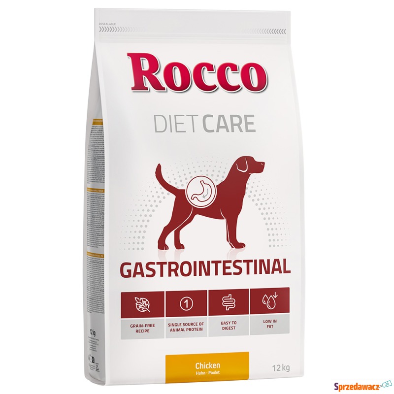Rocco Diet Care Gastro Intestinal, kurczak - 12... - Karmy dla psów - Rzeszów