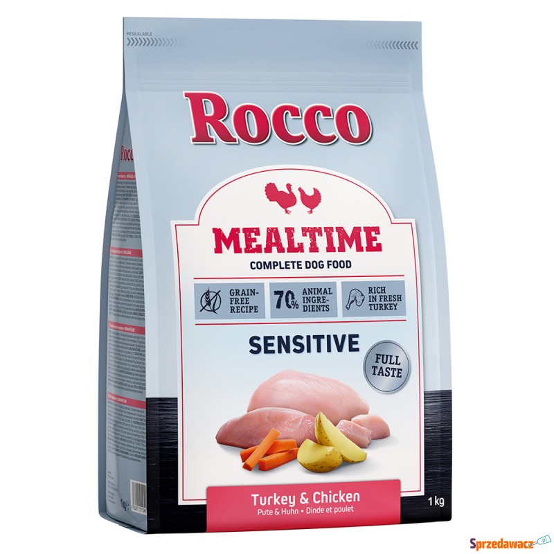 Rocco Mealtime Sensitive, indyk i kurczak - 5... - Karmy dla psów - Konin