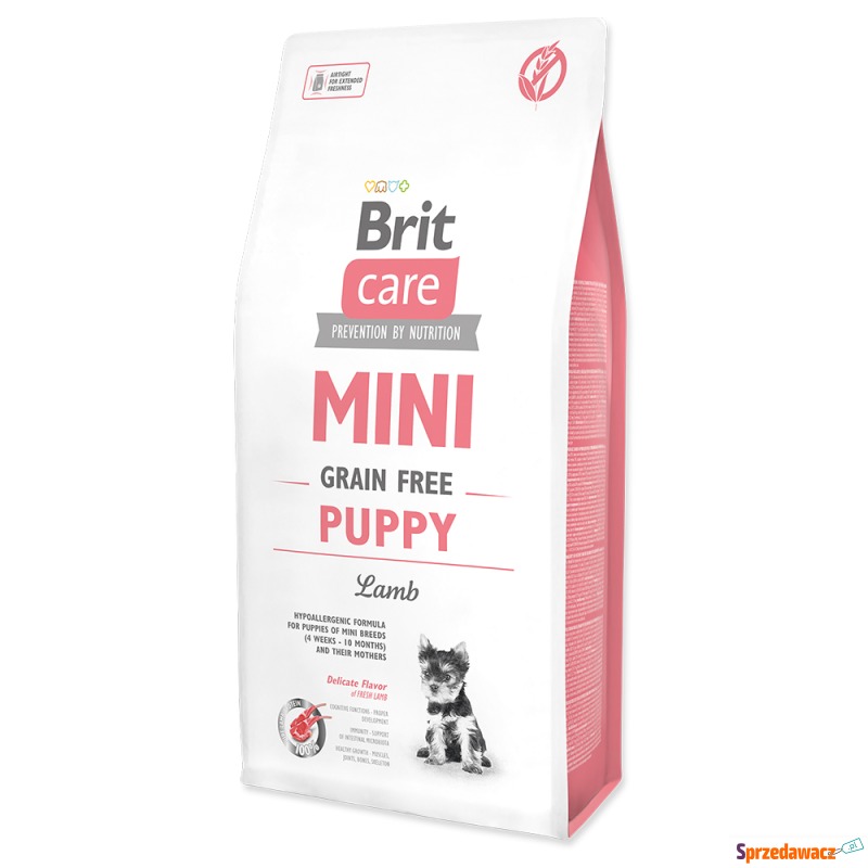 Brit Care Mini Grain-Free Puppy, jagnięcina -... - Karmy dla psów - Tarnów