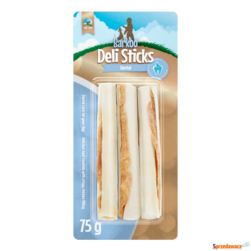 Barkoo Deli Sticks Dental pałeczki do żucia -... - Przysmaki dla psów - Koszalin