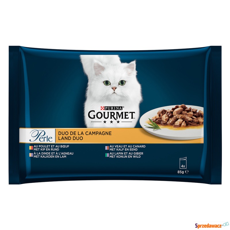 Pakiet próbny Gourmet Perle, 4 x 85 g - Pakiet... - Karmy dla kotów - Wodzisław Śląski